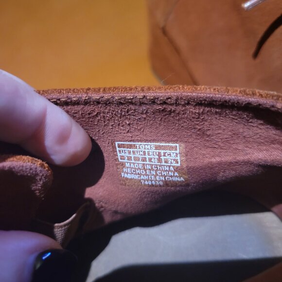 Tom's Wedge Heel Ankle Booties - Picture 5 of 6